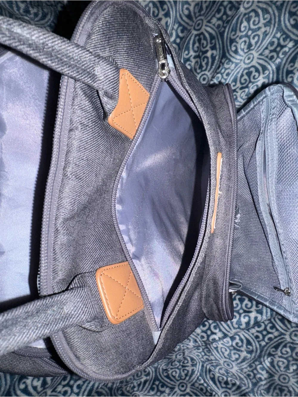 Ruvalino Diaper Bag Multi-function Travel Back Pack Maternity Changing Bags Gray